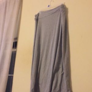 Gray faded glory 2xl or size 20 maxi skirt